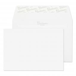 Premium Business C6 120gsm Wallet Peel & Seal Diamond White Laid Pack of 50