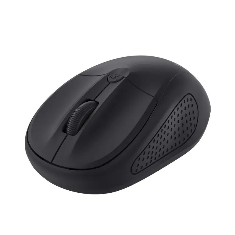 Trust Primo 1600 DPI Ambidextrous Wireless Optical Matt Black Mouse