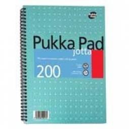 Pukka Pad A5 Jotta Pad Ruled 200 Page Metallic Pack of 3