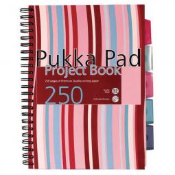 Pukka Pad A5 Project Book Ruled 200 Pages Pack of 3