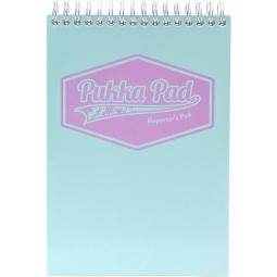 Pukka Pastel Reporters Notebook Blue/Pink/Mint Pack of 3