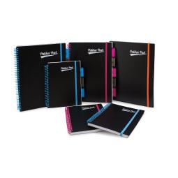 Pukka Polypropylene Neon Jotta Notepad A4 Assorted Pack of 3