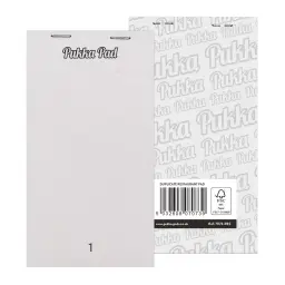 Pukka Pads Restaurant Pad NCR Duplicate Numbered Pages 76mm x 140mm White (Pack 5) - 7073-RES