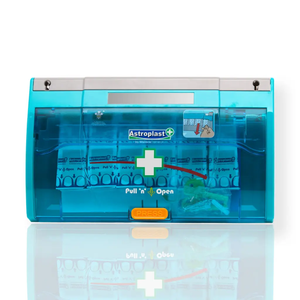 Astroplast Pull N Open Plaster Dispenser With 60 Washproof Plasters 7.2cm x 2.5cm - 1007019