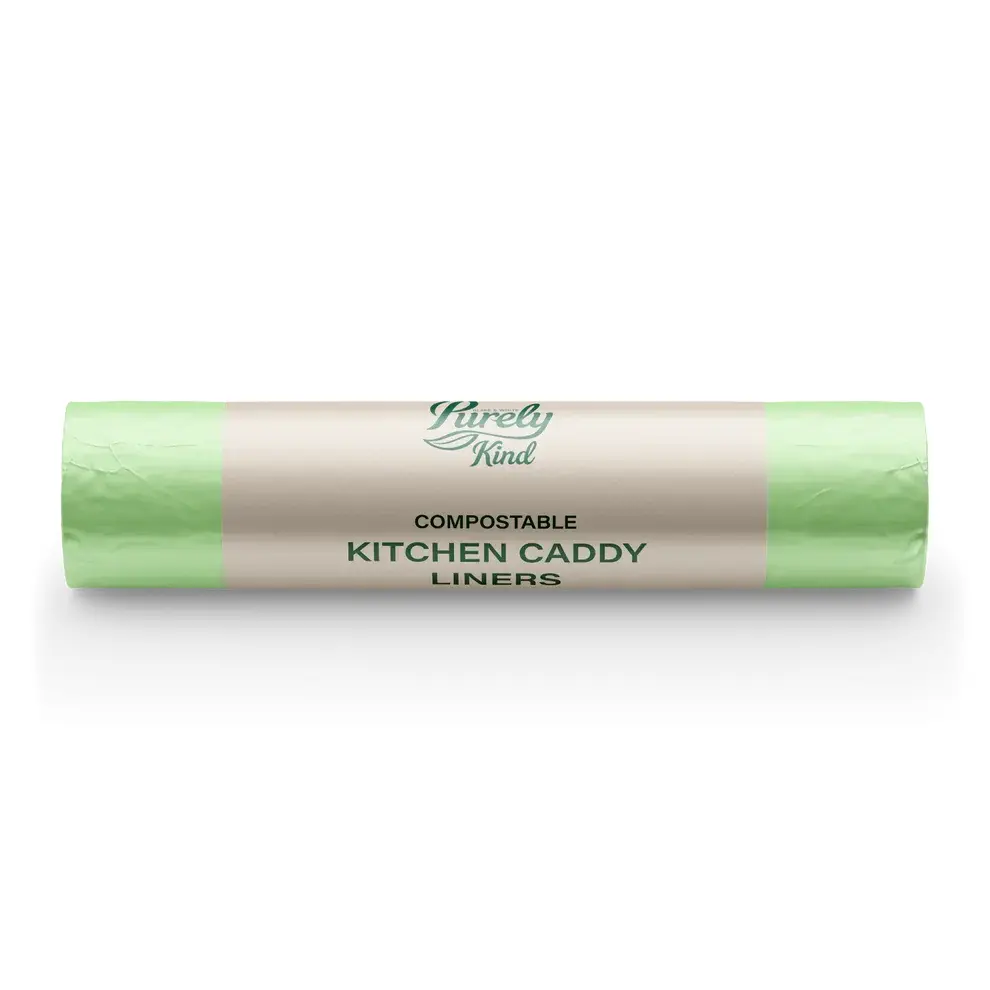Purely Kind Compostable Food Waste Bag 10 Litre (Roll 24 Sacks) - PK3045R