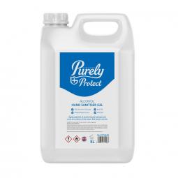 Purely Protect Pack of 10 Hand Sanitiser 5L