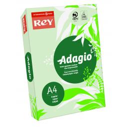 REY Adagio A4 Card 160gsm Green Ream of 250