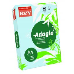 REY Adagio A4 Paper 80gsm Blue Ream of 500