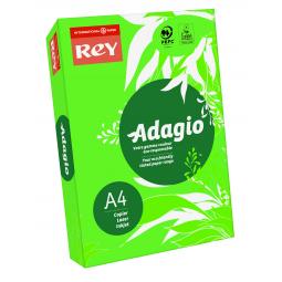REY Adagio A4 Paper 80gsm Deep Green Ream of 500