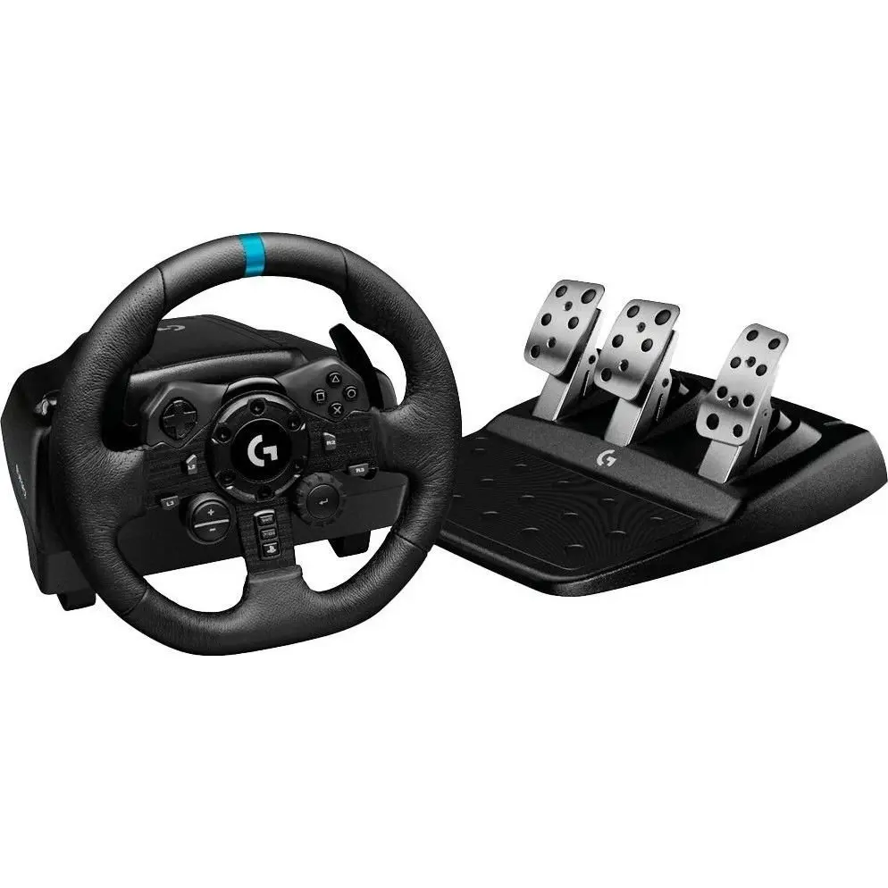 Logitech G G923 USB 2.0 Racing Wheel and Pedals for PS5 PS4 and PC