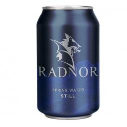 Radnor Still Spring Water 330ml Cans Pack 24 0201059