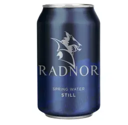 Radnor Still Spring Water 330ml Cans (Pallet 110 Packs of 24) - 201059x110