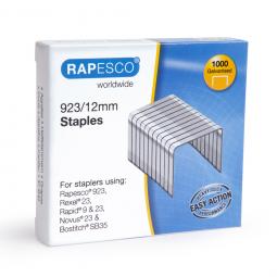Rapesco 923/12mm (23 Type) Galvanised Staples Pack of 1000