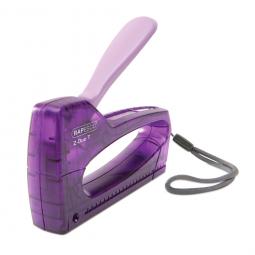 Rapesco Z-Duo T Gun Tacker ABS Transparent Purple