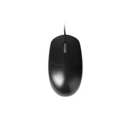 Rapoo N100 Ambidextrous Wired Optical 1600 DPI Mouse 3 Buttons Including 2D Non Slip Scroll Wheel High Resolution Ergonomic Design