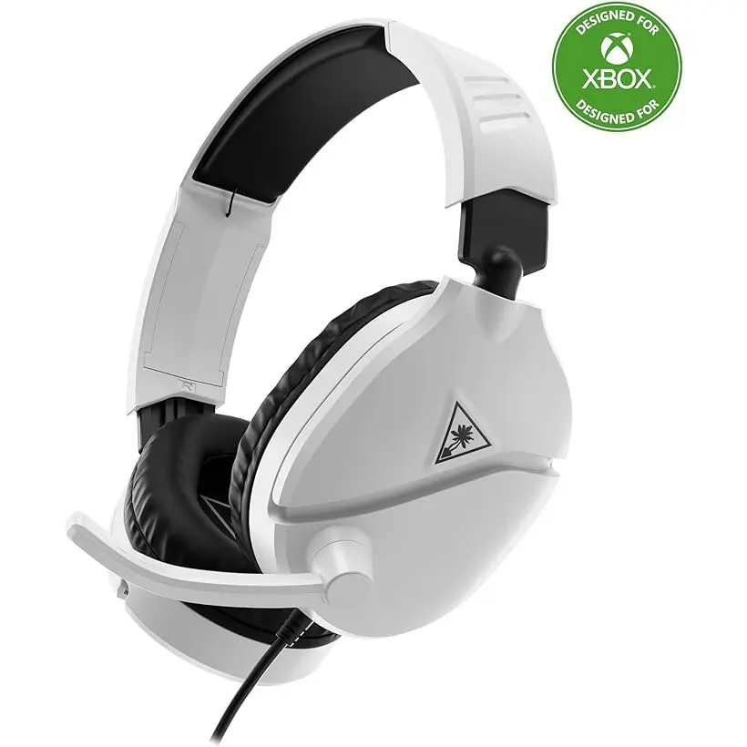 Turtle Beach Recon 70X Xbox Wired 3.5mm Connector White Gaming Headset