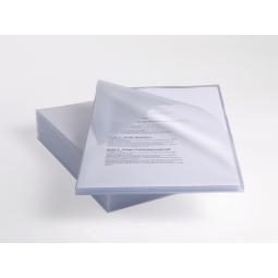 Rexel Anti Slip Cut Flush Folders A4 Clear 2102211 Pack of 25