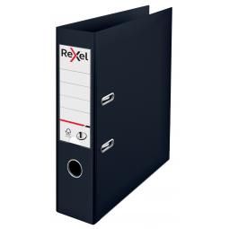 Rexel Choices A4 Polypropylene Lever Arch File Black Pack of 10