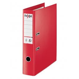 Rexel Choices Foolscap Polypropylene Lever Arch File Red Pack of 10
