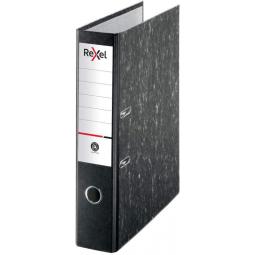 Rexel Lever Arch File Paper on Board A4 75mm Spine Black (Pack 10)
