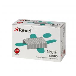 Rexel No16 Staples 6mm 06010 (Pack of 5000)