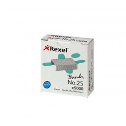 Rexel No25 Staples 4mm 05025 (Pack of 5000)
