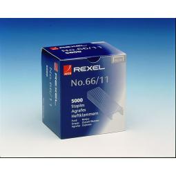 Rexel No66 Staples 11mm 06070 (Pack of 5000)