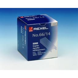 Rexel No66 Staples 14mm 06075 (Pack of 5000)