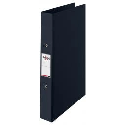 Rexel Ringbinder Choices A4 25mm 2 O-Ring Black (Pack 10) - 2115563