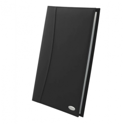 Rexel Soft Touch Smooth Display Book A4 Black 36 Pockets