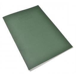 Rhino A4 Plus Exercise Book Dark Green Ruled 80 page (Pack 50) VDU080-227