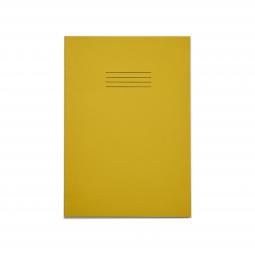 Rhino A4 Plus Exercise Book Yellow Ruled 80 page (Pack 50) VDU080-243