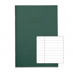 Rhino A4 Exercise Book 80 Page Ruled F8M Green Pack 50 VEX668-1045-8