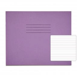 Rhino 6 x 8 Learn to Write Book 32 Page Purple Ruled Pack 100 SDXB4-4