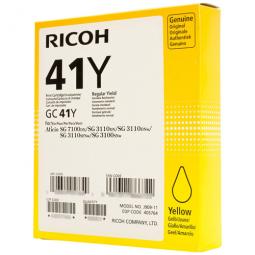 Ricoh SG2100 GC41 Standard Cacpacity Yellow Gel Ink