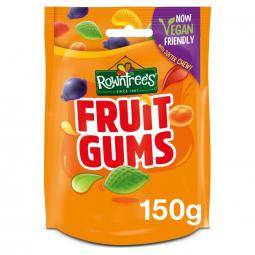 Rowntrees Fruit Gums Sweets Bag 150g
