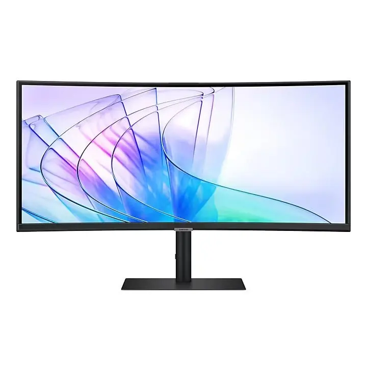 Samsung S65VC ViewFinity 34 Inch 3440 x 1440 Pixels Wide Quad HD VA Panel HDMI DisplayPort USB-C USB Monitor