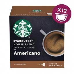 STARBUCKS by Nescafe Dolce Gusto AMERICANO HOUSE BLEND Pack of 3