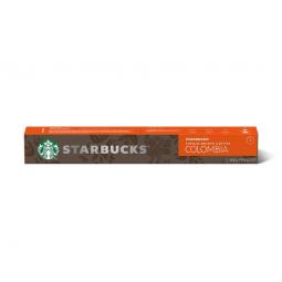 STARBUCKS by Nespresso Colombia Espresso 5.7g Coffee Pods (Pack 10) 1242359