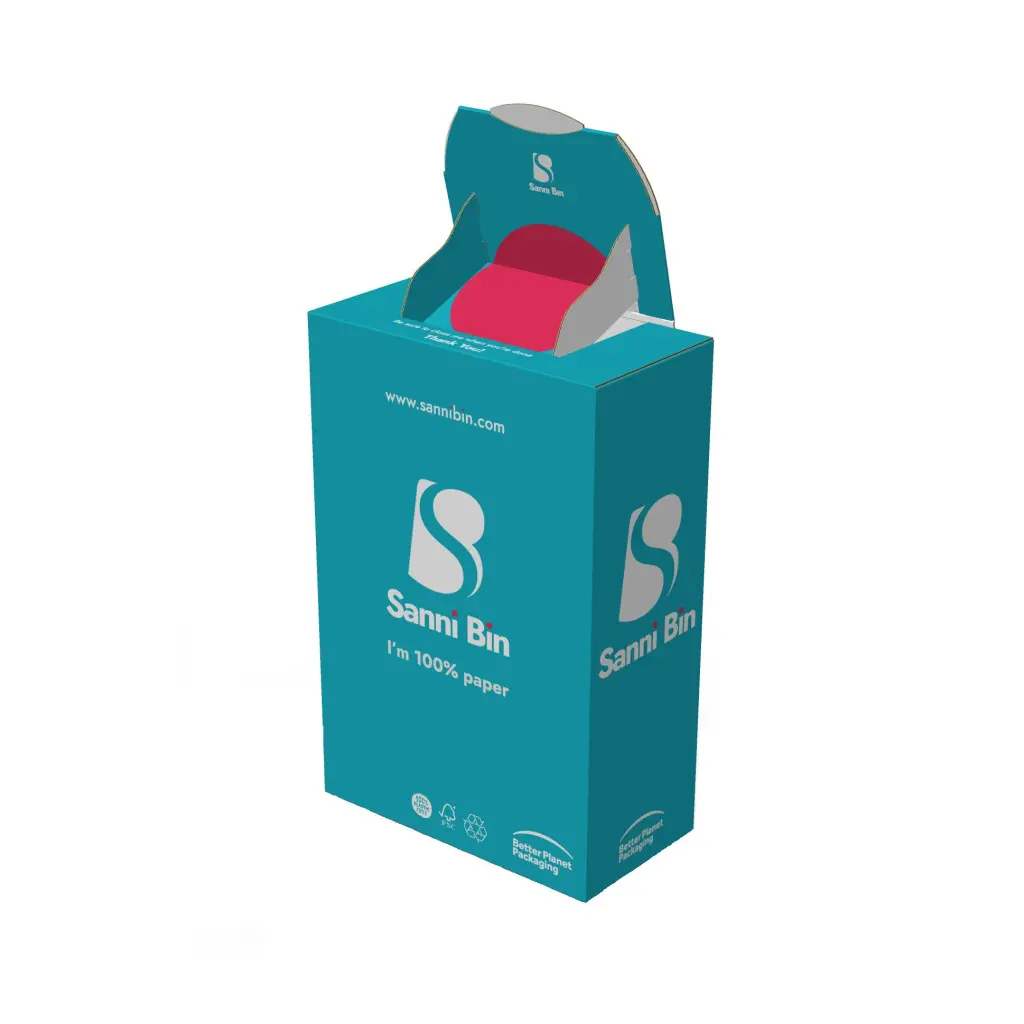 Sanni Bin Sanitary Disposal Hygiene Bin (Pack 10)  - 0606023