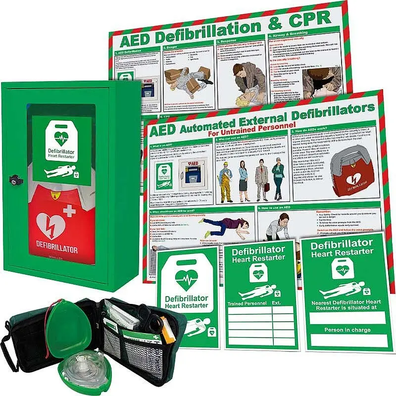Schiller FRED PA-1 AED Automatic Bundle with Wall Cabinet - K3047