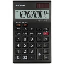 Sharp EL124TWH Desktop Calculator 12 Digit