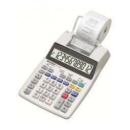 Sharp EL1750V Printing Calculator without adaptor 12 Digit Angled Display