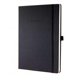 Sigel CONCEPTUM Notebook Hardcover Lined A4 Black