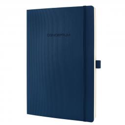 Sigel CONCEPTUM Notebook Softcover Lined 187x270x14mm Blue