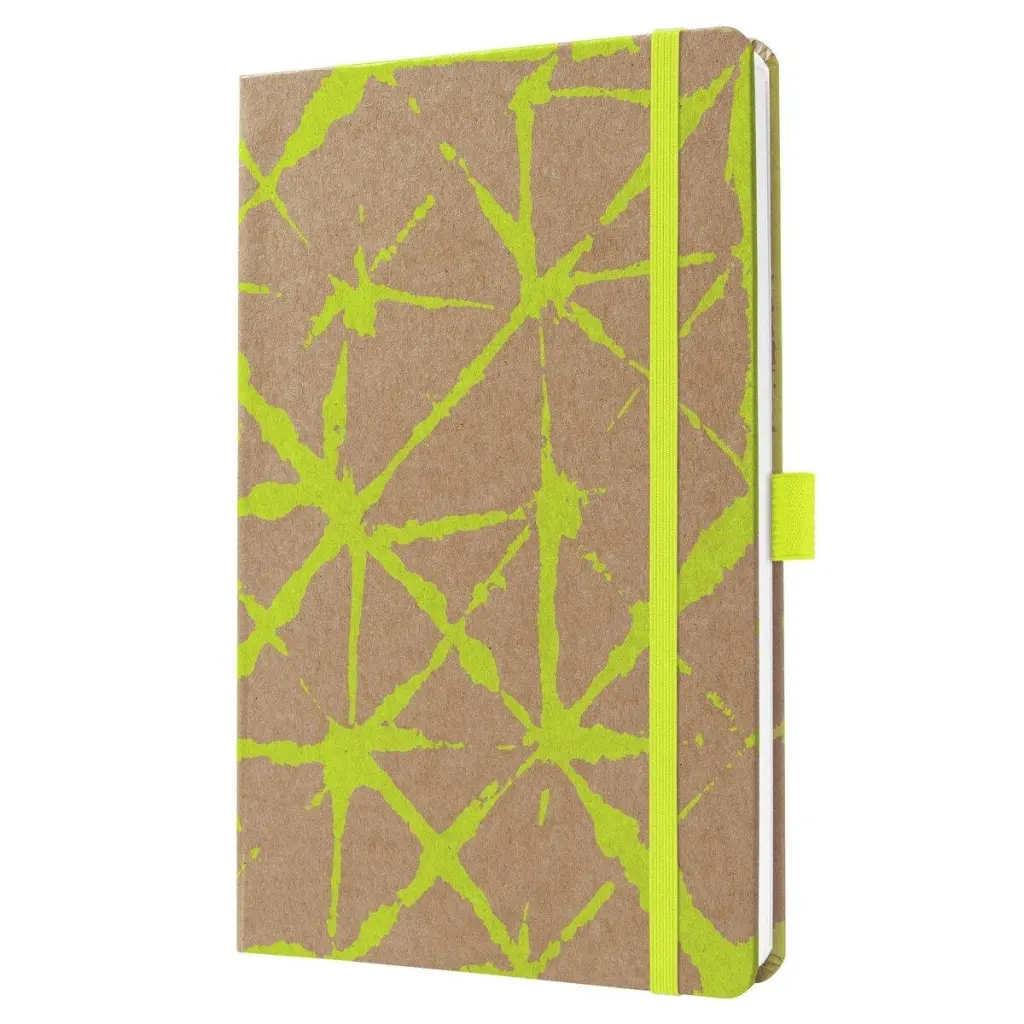 Jolie Diary 2026 A5 Week To View Hardcover Lemon Batik - J6801