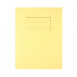 Silvine 9x7 Exercise Book Ruled Yellow Pack of 10