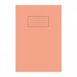 Silvine A4 Exercise Book 5mm Square Orange Pack of 10