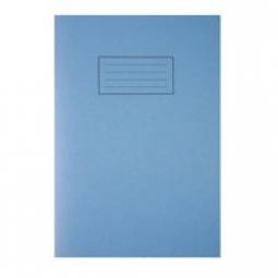 Silvine A4 Exercise Book Ruled Blue Pack of 10