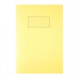 Silvine A4 Exercise Book Ruled Yellow Pack of 10